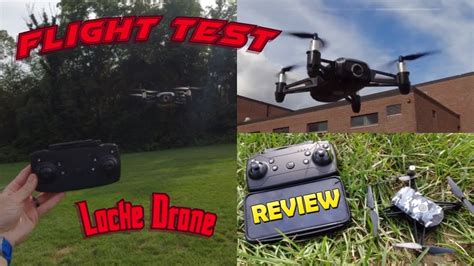 shrc locke drone aka tello clone flight test review youtube