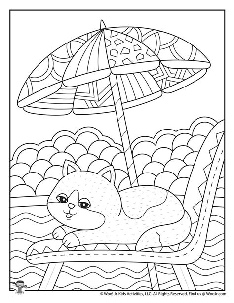 cute summer adult coloring woo jr kids activities candy coloring