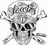 Coloring Skull Pages Adults Detailed Rose Popular sketch template