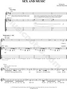 David Wilcox Sex And Music Guitar Tab In D Major Download And Print