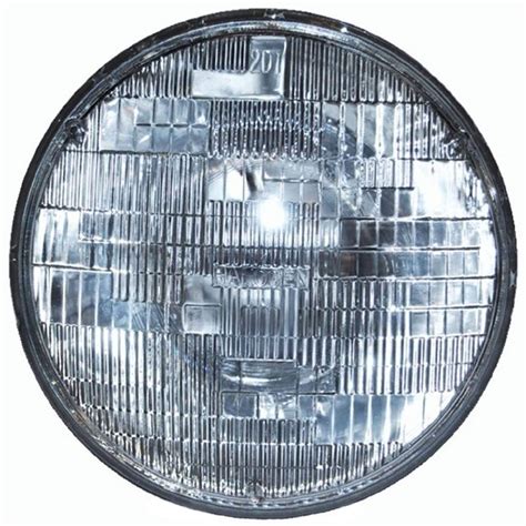 7 halogen sealed beam glass 12 volt headlight head lamp light bulbs