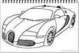 Coloring Supercars sketch template