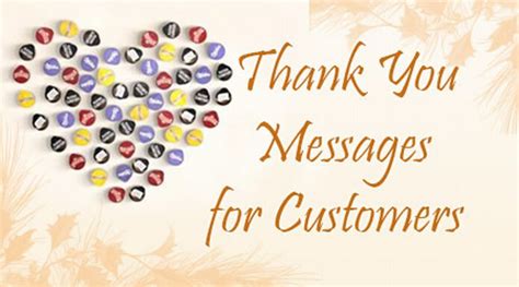 thank you messages for customers customer thank you wishes