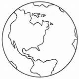 Earth Clipart Cartoon Clip Library Print sketch template