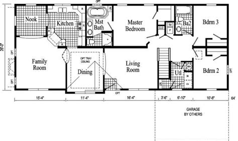 simple ranch house floor plans placement home building plans