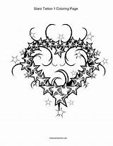 Tattoo Hearts Coloring Pages Flowers Designs Stars Animals Tattoomagz Tattoos Posted sketch template
