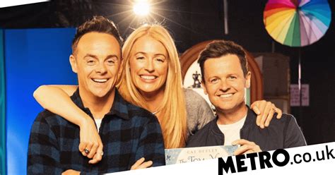ant and dec share first look at rebuilt sm tv live with cat deeley