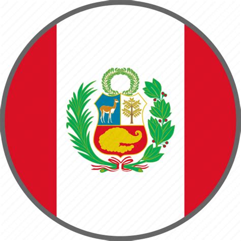 country flag peru icon