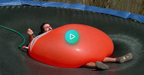 Crushed By A 6ft Water Balloon In Slo Motion Album On Imgur