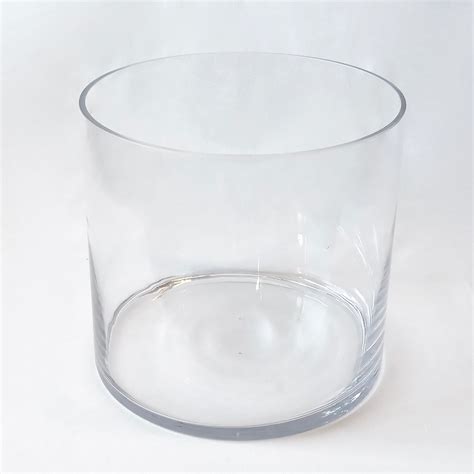 Clear Glass Cylinder Vase 20 X 21cm Best Events Dine Décor And