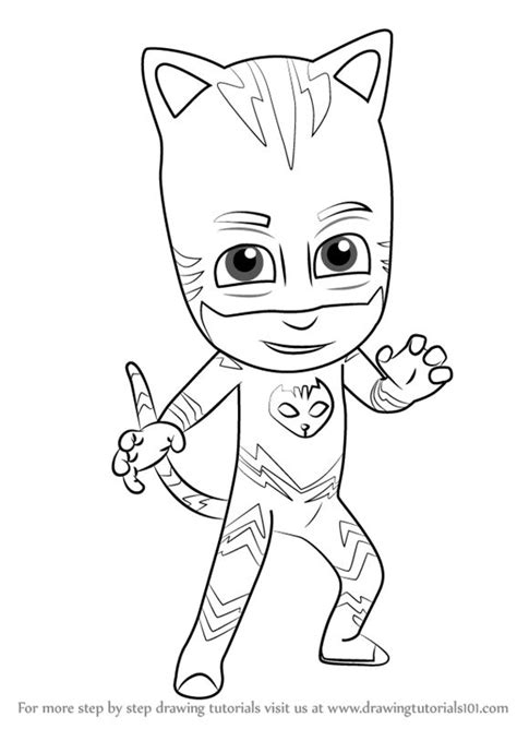 catboy coloring page