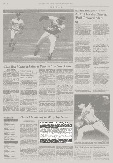 Baseball The Perils Of Ted And Jane The New York Times