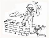 Coloring Construction Worker Build Wall Pages Clipart Lego Kids Worksheets Builds Colouring Cartoon Abs Clipground Für Print Sheet Cliparts Choose sketch template