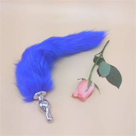 Large Size Anal Butt Plug Sex Toys For Woman Faux Fox Tail Butt Anal