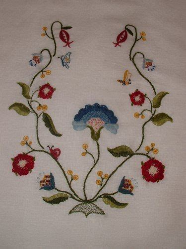 jennylafleur diary another 18th century crewelwork