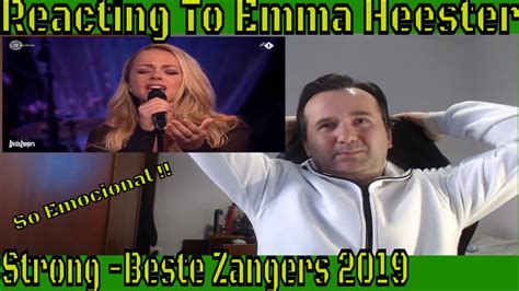 reacting  emma heesters strong beste zangers  youtube