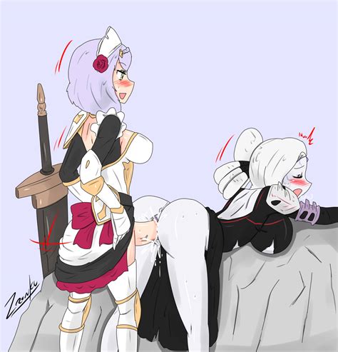 rule 34 armor big sword clothed sex female from behind futa on female