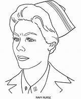 Nurses sketch template