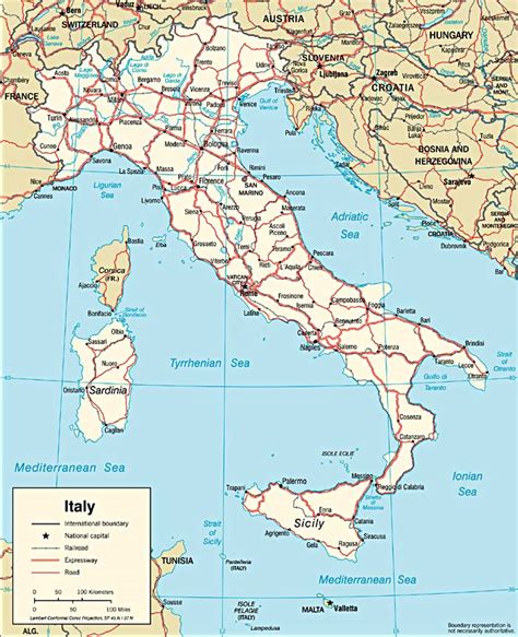 map  italy  croatia large world map