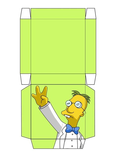 The Simpsons Professor Frink Box Free To Use And