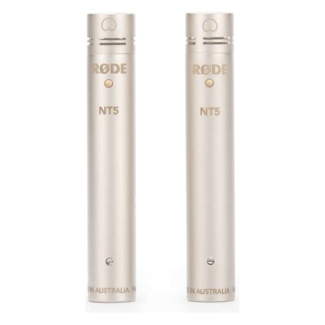 rode nt matched pair  nt  cardioid condenser microphones