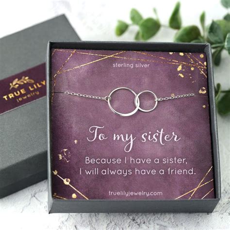 special sister t handmade jewelry t for sister best sister t