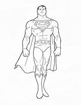 Superman Raudales Superheroes Pixiz Coloriage sketch template