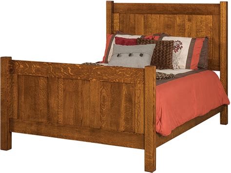 panel shaker bed brandenberry amish furniture
