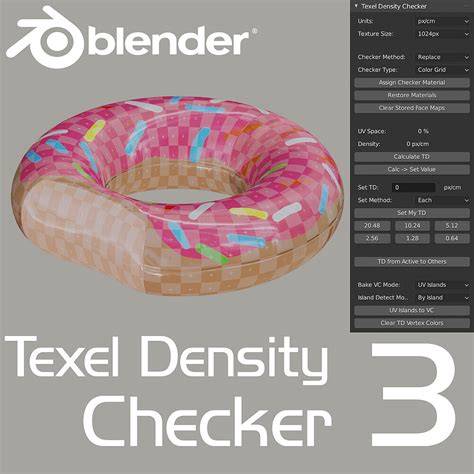 texel density workflow materials  textures blender artists community