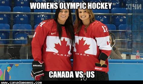 womens olympic hockey canada vs us go canada canada memes