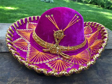 Authentic Sombrero Salazar Yepez Hats Made In Mexico Youth Size Small