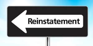 reinstatement