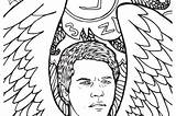 Supernatural Coloring Pages Getdrawings sketch template