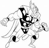 Thor Coloring Pages Avengers Cartoon Print Superhero Printable Drawing Ragnarok Lego Hero Colouring Color Easy Boys Getcolorings Avenger Clipartmag Getdrawings sketch template