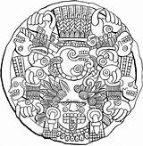 Aztec Coloring Pages Calendar Mayan Drawing Print Tribal Pattern Color Getdrawings Printable Colorings Getcolorings Template Sheets Designs Sketch Swastika Symbol sketch template
