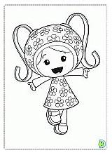 Coloring Umizoomi Dinokids Book sketch template