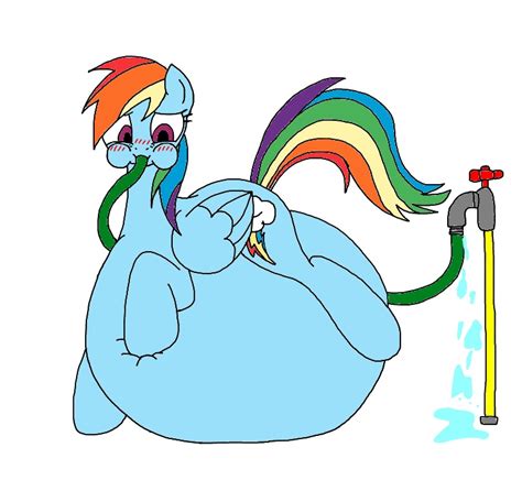 mlp rainbow dash cum inflation cumception