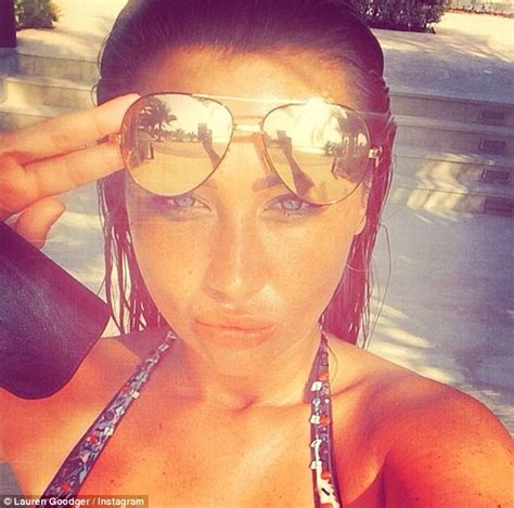 Lauren Goodger Puts Sex Tape To One Side And Posts