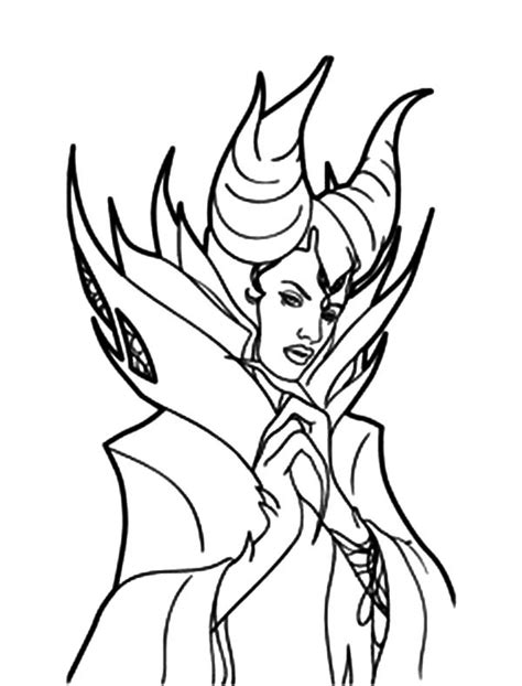 sleeping beauty maleficent coloring pages color luna