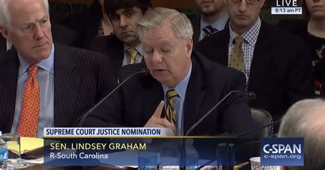 Lindsey Graham Said To Use His Own Words Against Him Twitter Is On It