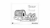 Scout Coloring Dog Halls Deck Printable Leapfrog sketch template