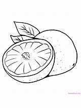 Pomelo Coloriage Grapefruit Sheets Gaddynippercrayons sketch template