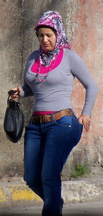 Arab For Pics Scarf Girls Wearing Fashionable Jeans Pant