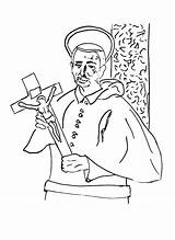 Coloring Pages Saints Printable Souls Getcolorings sketch template