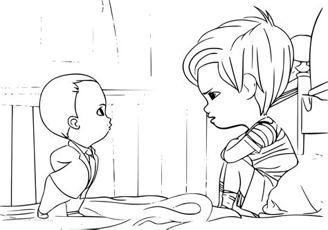 boss baby coloring pages  printable coloring pages  kids