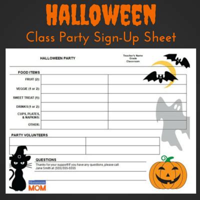 plan  easy  fun halloween classroom party pto today