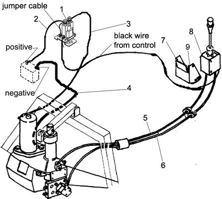 wiring diagram  western snow plow