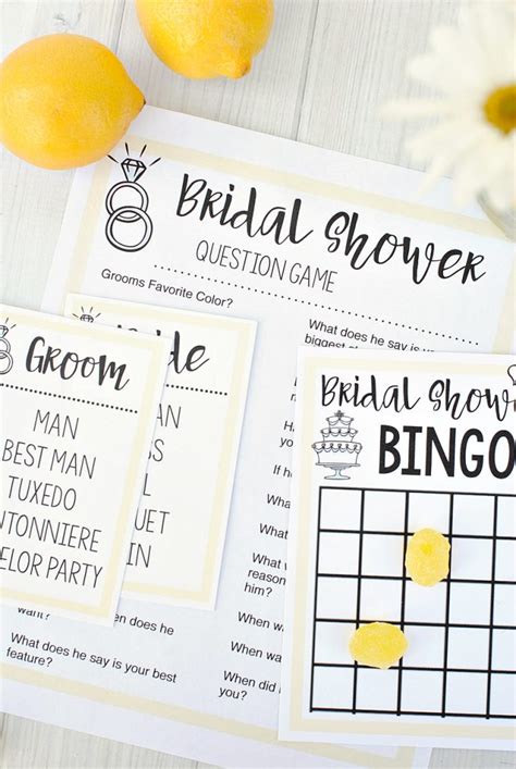 printable bridal shower games fun squared