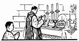 Mass Tridentine Printout sketch template