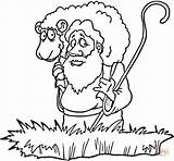 Sheep Lost Coloring Pages Eid Adha Printable Shepherd Good Color Pastor Jesus Bible Drawing Testament sketch template